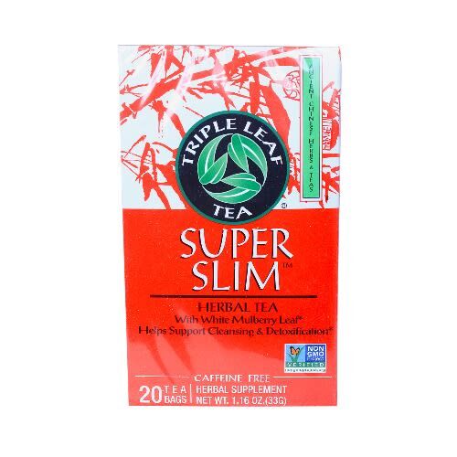 Trà thảo mộc giảm cân Triple Leaf Tea Super Slim Herbal Tea Hộp 20 túi