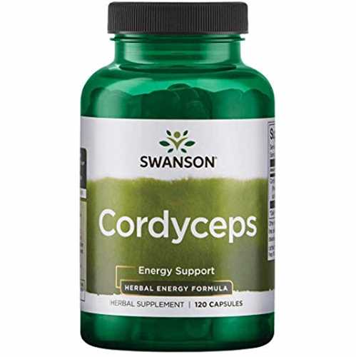 Viên uống đông trùng hạ thảo Swanson Cordyceps 120 viên của Mỹ