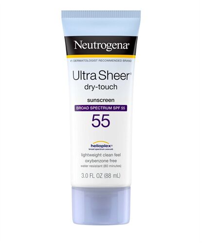 Kem chống nắng Neutrogena Ultra Sheer Dry Touch SPF 55 88ml của Mỹ