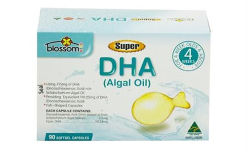Super DHA Blossom for Kids hộp 90 viên của Úc - Bổ sung DHA cho bé