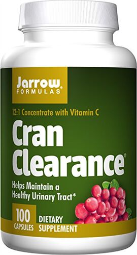 Viên uống hỗ trợ viêm đường tiết niệu Jarrow Cran Clearance hộp 100 viên của Mỹ