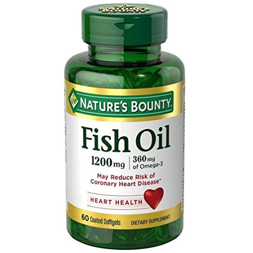 Viên uống dầu cá Nature's Bounty Fish Oil 1200 mg 60 viên của Mỹ
