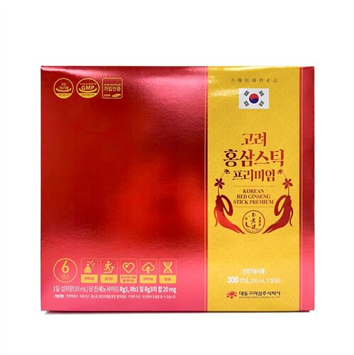  Hồng sâm Daedong Korea Red Ginseng Stick Premium (dạng stick) 300ml của Hàn quốc