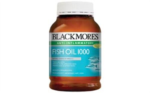 Fish Oil 1000 BlackMores Natural Source Of Omega 3 Úc hộp 200 viên