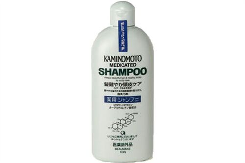 Dầu gội kích thích mọc tóc Kaminomoto Medicated Shampoo 300ml của Nhật Bản