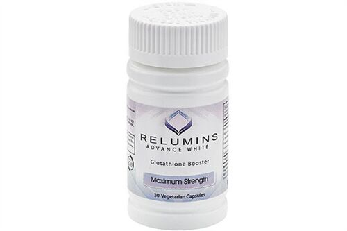 Viên uống trắng da Relumins Glutathione Booster - Max Strength hộp 30 viên của Mỹ