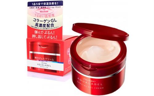 Kem dưỡng Shiseido Aqualabel Cream Ex Moisture Cream Nhật Bản - hộp màu đỏ