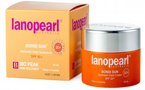 Kem chống nắng Bondi Sun SPF 30 + (Face) 50ml Lanopearl Úc 