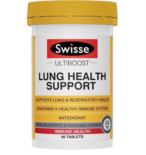  Viên uống hỗ trợ phổi Swisse Ultiboost Lung Health Support 90