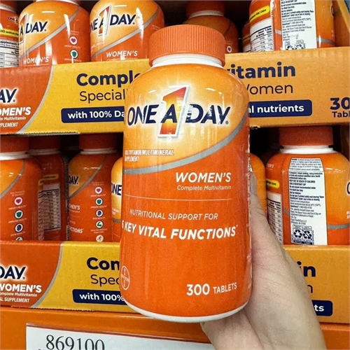 ONE A DAY Women's Formula Vitamins 300 viên, Vitamin cho nữ dưới 50 tuổi