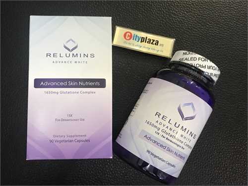 Viên Uống Trắng Da Relumins Advance White Glutathione 1650mg hộp 90 viên của Mỹ