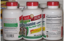 Schiff ® Glucosamine 1500mg plus MSM + Joint Fluid. Hộp 200 viên
