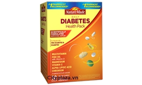 Vitamin cho người bị tiểu đường - Thực phẩm chức năng Diabetes Health Pack Nature Made