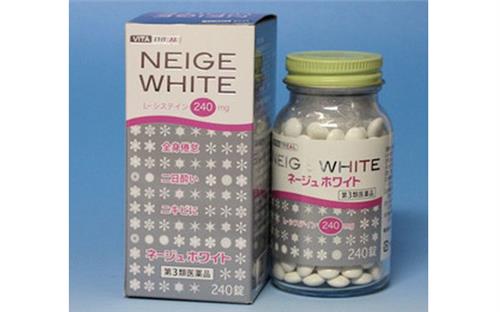 Neige White Japan - Viên uống trắng da trị nám và tàn nhang Nhật Bản