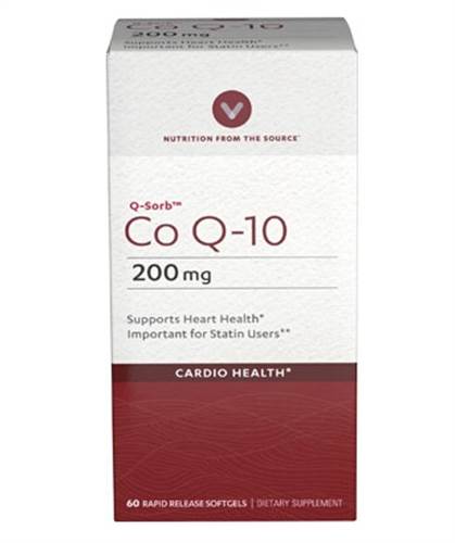 CO Q10 200mg Vitamin World 60 viên - Thực phẩm chức năng bổ trợ tim mạch của Mỹ