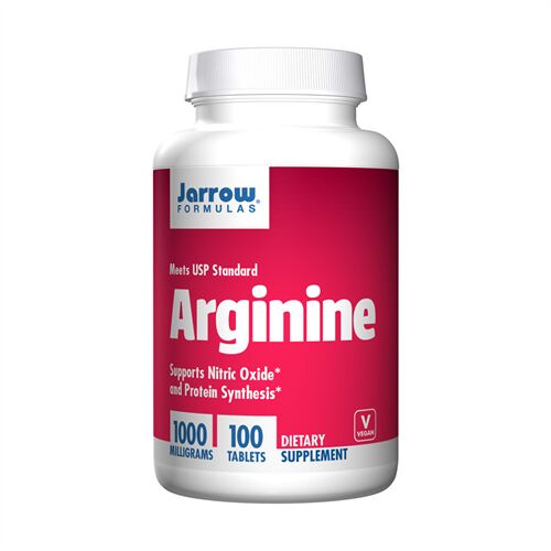 Viên uống Jarrow Arginine 1000mg 100 viên hỗ trợ tăng cường thải độc gan