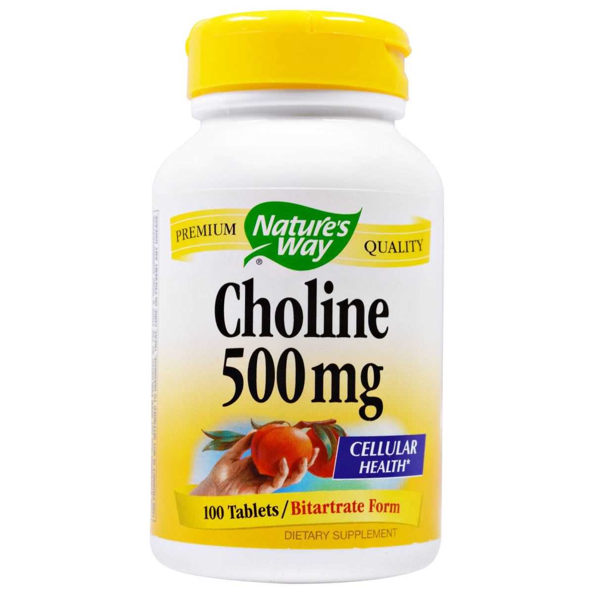 Viên uống bổ sung Choline Nature's Choline 500mg 100 viên