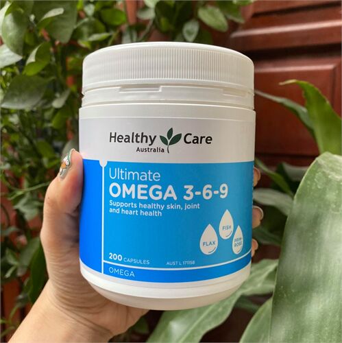 Viên uống Healthy Care Ultimate Omega 3-6-9 200 viên của Úc