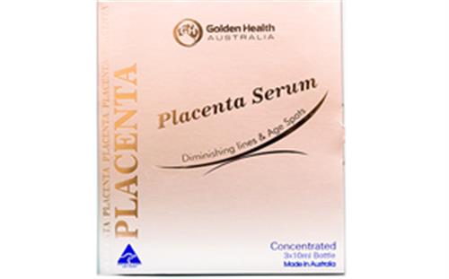 Tinh chất nhau thai cừu Golden Health Concentrated Placenta Serum - Trắng da, trị nám