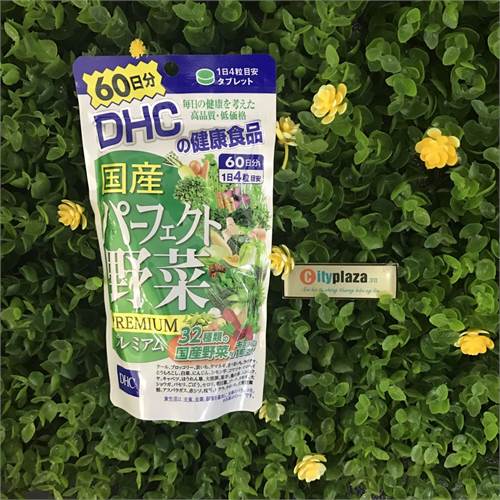 Viên uống tổng hợp 32 loại rau củ quả DHC Nhật Bản 240 viên