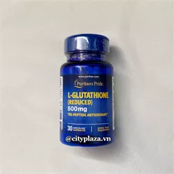 vin ung trng da l glutathione 500mg Puritan's Pride L-glutathione Reduced 30 vin Vin ung Glutathion DK500 dng