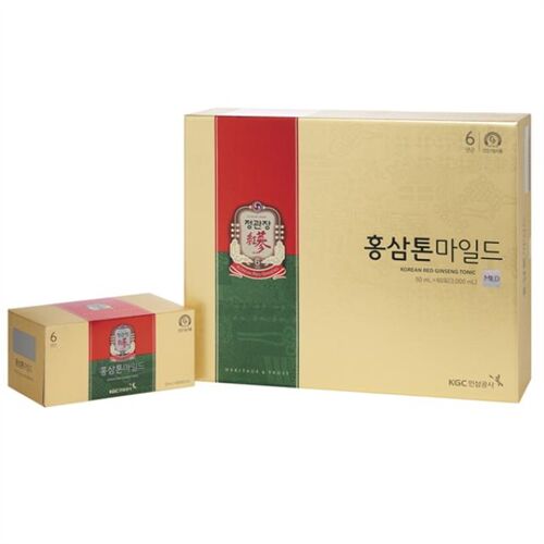 Nước hồng sâm KGC Tonic Mild hộp 30 gói x 50ml của Hàn Quốc