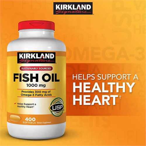 Dầu cá Omega 3 Fish Oil 1000mg của Mỹ - Thực phẩm chức năng bổ mắt