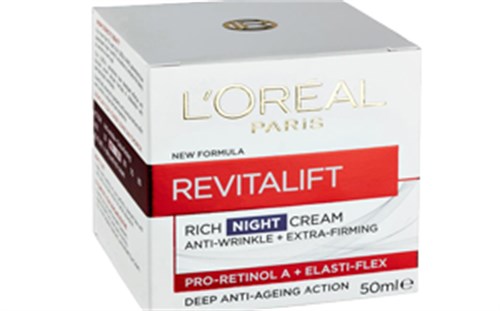 Kem dưỡng da ban đêm L' Oreal Paris Revitalift Night Cream Anti- Wrinkle + Extra - Firming hộp 50ml của Pháp