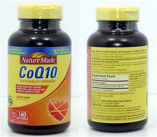 CoQ10 Nature Made® - CoQ10 200 mg - Viên uống bổ tim mạch của Mỹ
