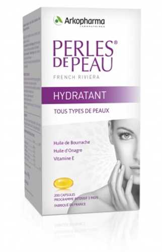 Viên Uống Đẹp Da Arkopharma Perles de Peau Hydratant của Pháp 200 viên