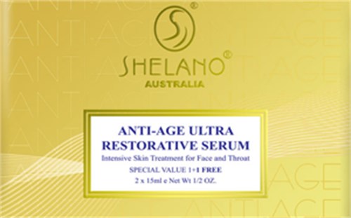 Tinh chất chống lão hóa Shelano Anti Age Ultra Restorative hộp 30ml của Úc