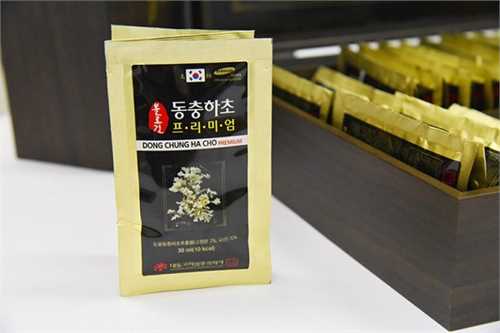 Nước Đông trùng hạ thảo Daedong Hàn Quốc hộp 60 gói - Dong Chung Ha Cho Korea