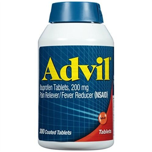 Viên uống giảm đau hạ sốt Advil Ibuprofen 200mg 300 viên của Mỹ