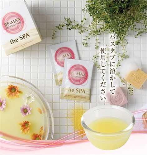 Bột tắm trắng Be Max The Spa Bath Powder Nhật Bản 12 gói