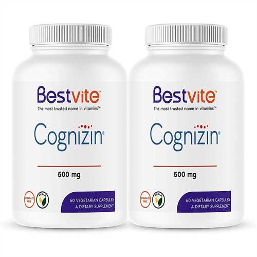 Viên uống Bestvite Cognizin Citicoline 500mg hộp 60 viên của Mỹ