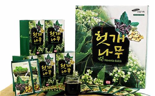 Nước uống bổ gan giải rượu Hovenia Dulcia Taewoong Food  Hàn Quốc