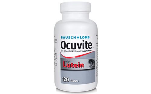 Vitamin bổ mắt của Mỹ Ocuvite với Lutein, vitamin A, C, E...hộp 120 viên 