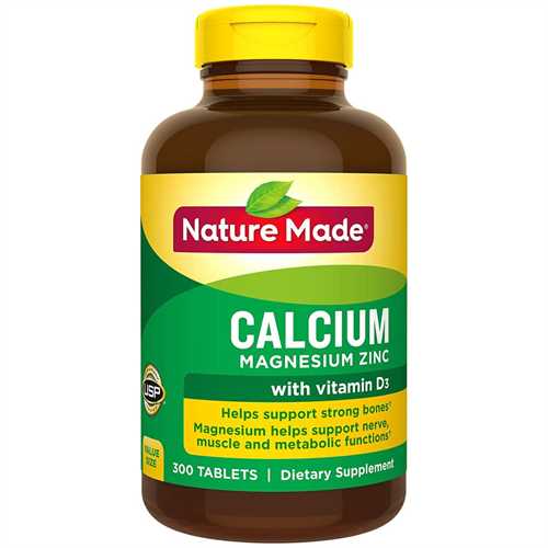 Viên Calcium With vitamin D của Nature Made hộp 300 viên của Mỹ