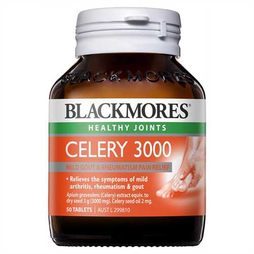 Viên uống Blackmores Celery 3000mg hộp 50 viên của Úc