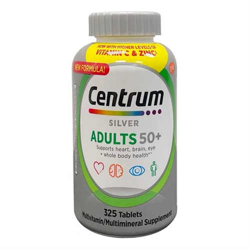 Centrum Silver Multivitamin 50+ hộp 325 viên của Mỹ - Vitamin dùng chung cho nam và nữ trên 50 tuổi