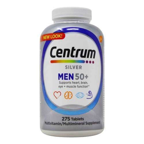Centrum® Silver® Ultra Men's 50+ 275 viên - Vitamin dành cho đàn ông trên 50 tuổi - date 6/2023