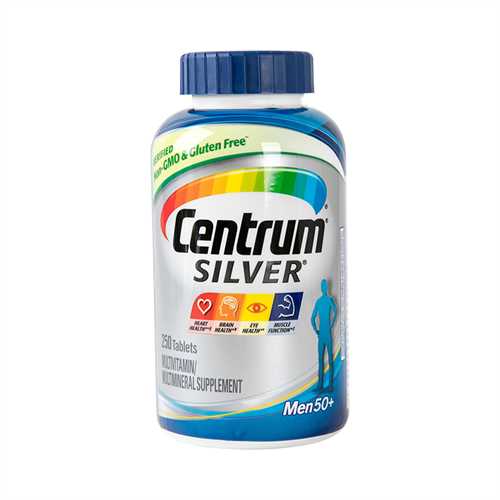 Centrum® Silver® Ultra Men's 50+ 250 viên - Vitamin đàn ông trên 50 tuổi