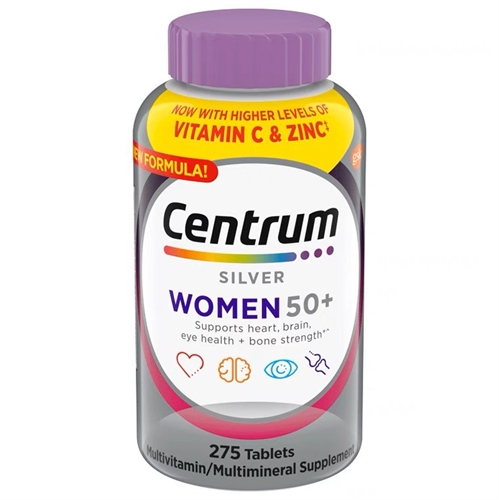 Centrum silver ultra women's 50+ 275viên - Vitamin dành cho nữ trên 50 tuổi 