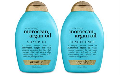 Dầu gội và dầu xả OGX Argan oil of morocco 385ml của Mỹ 