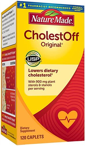 Nature Made ® Cholest Off - Viên giảm cholesterol - Hộp 120 viên 