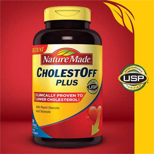 Viên giảm Cholesterol trong máu hộp 210 viên 900mg- Nature Made ® Cholest Off  Plus