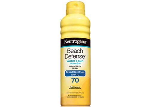 Xịt Chống Nắng Neutrogena Beach Defense SPF 70+ chai 184g của Mỹ
