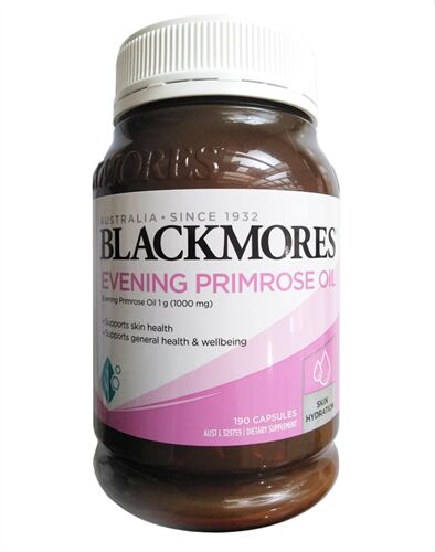Tinh dầu hoa anh thảo - Blackmores EPO Evening Primrose Oil Omega 6 hộp 190 viên của Úc