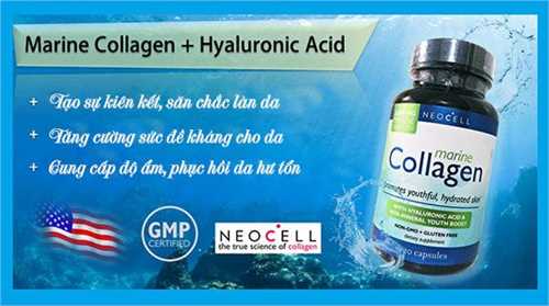 Viên uống collagen cá Marine Collagen Neocell 2000mg 120 viên