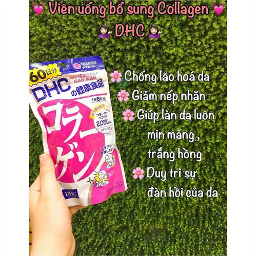Viên uống collagen DHC 360 viên dùng trong 60 ngày của Nhật Bản